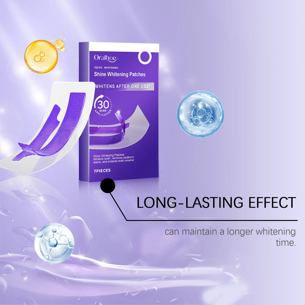 Purple Teeth Whitening Strips – Enamel-Safe Whitening & Sensitivity Reduction