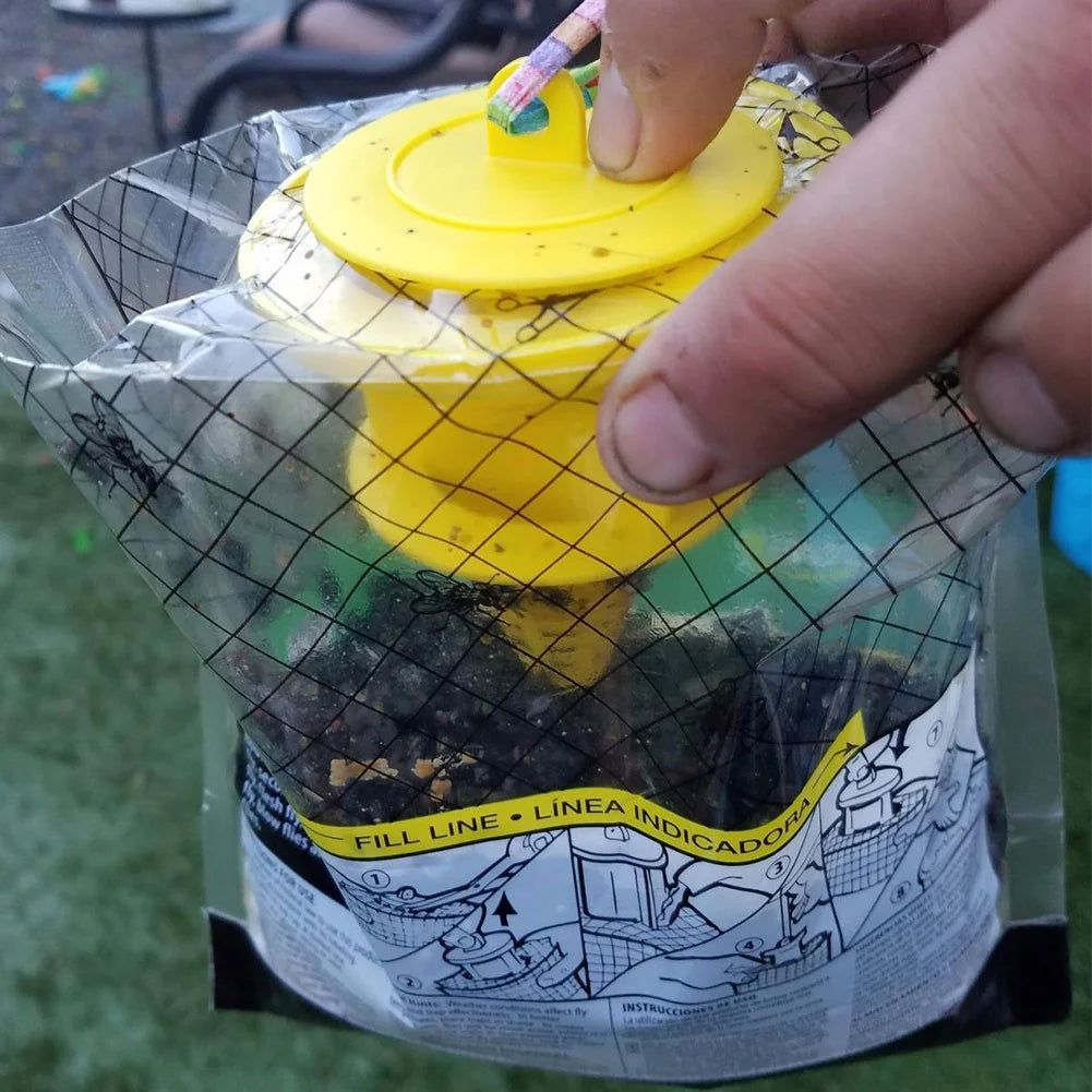 Disposable Hanging Fly & Mosquito Trap Bag (Outdoor)