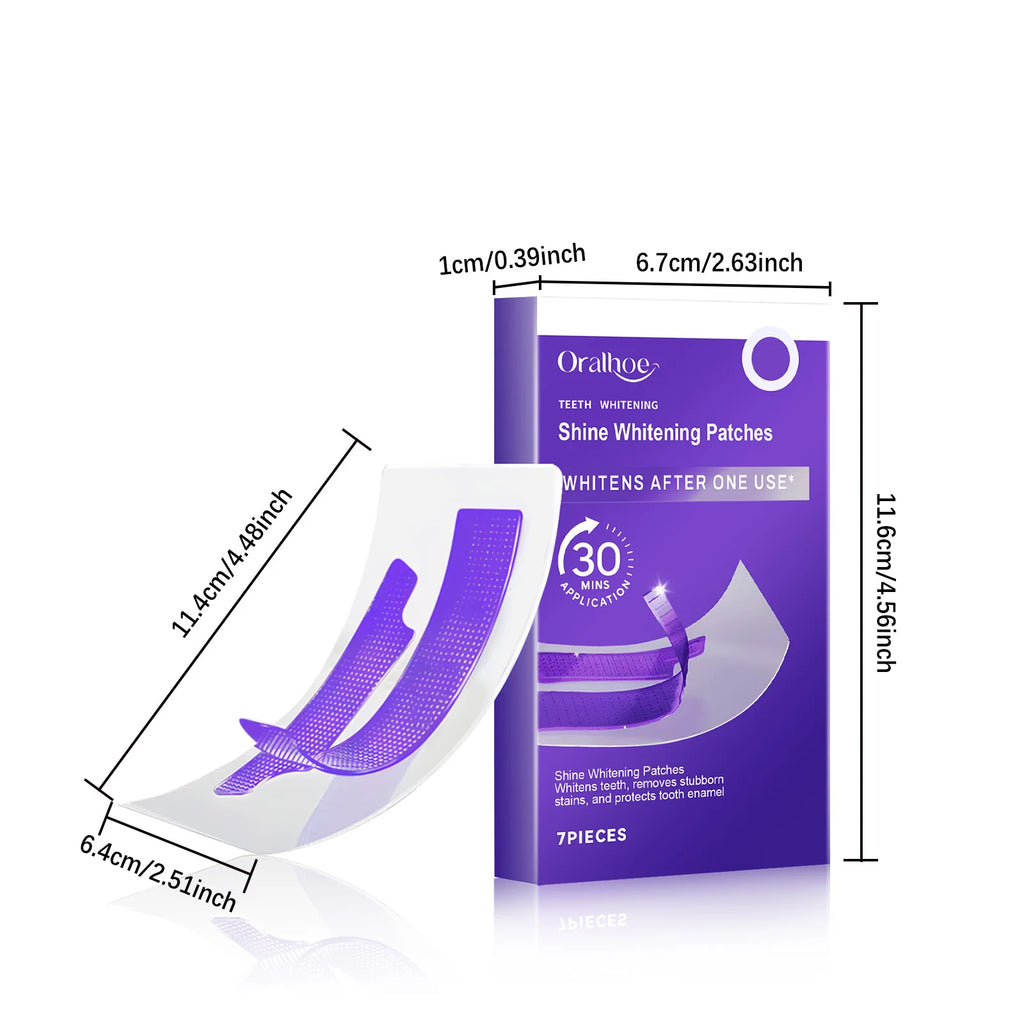 Purple Teeth Whitening Strips – Enamel-Safe Whitening & Sensitivity Reduction