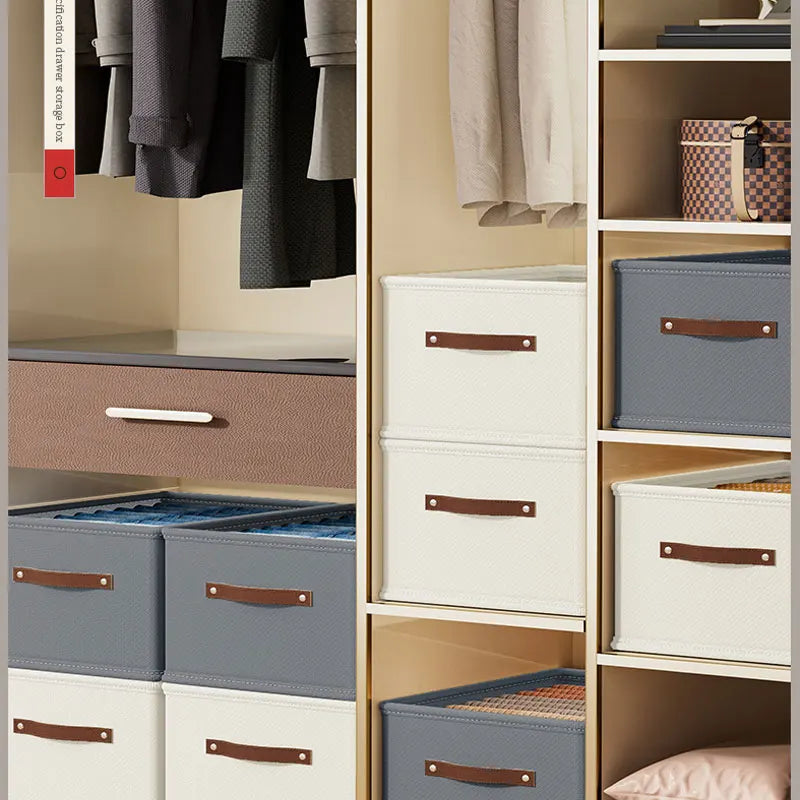 Oxford Fabric Storage Box | Foldable Wardrobe Organiser