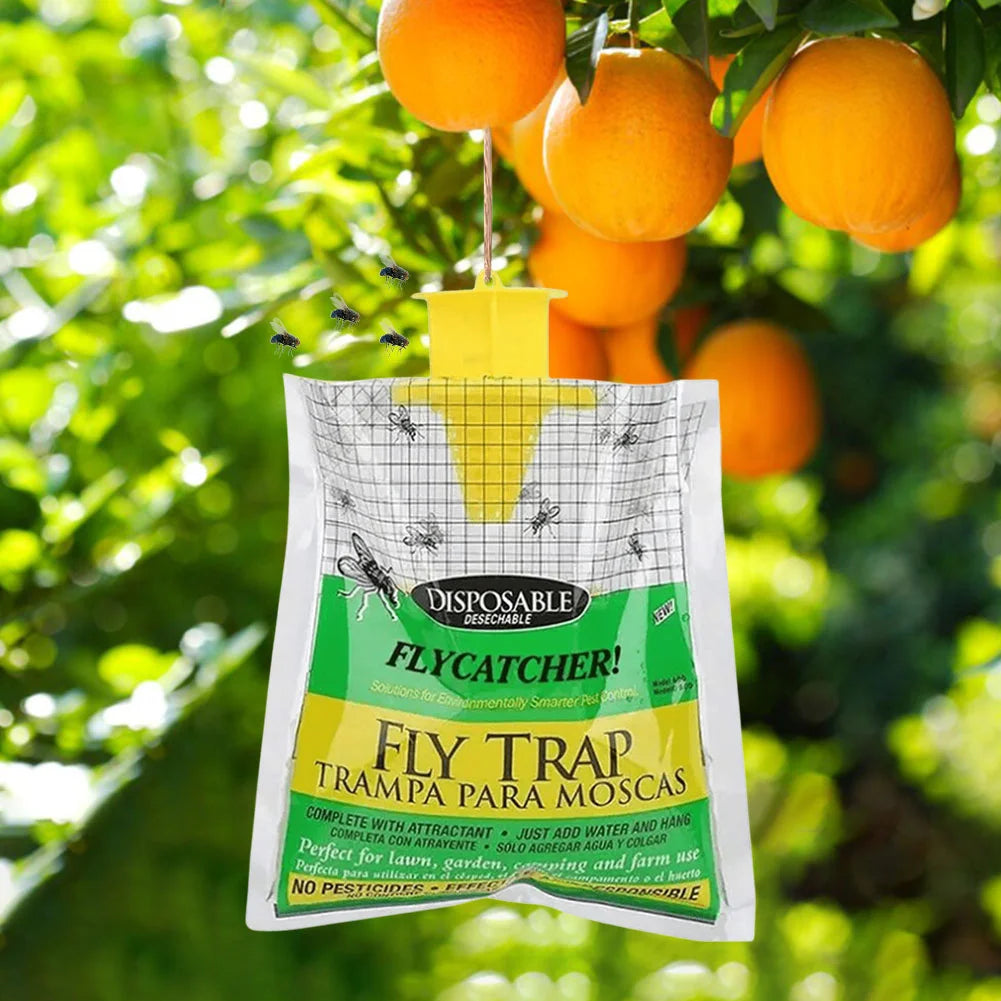 Disposable Hanging Fly & Mosquito Trap Bag (Outdoor)
