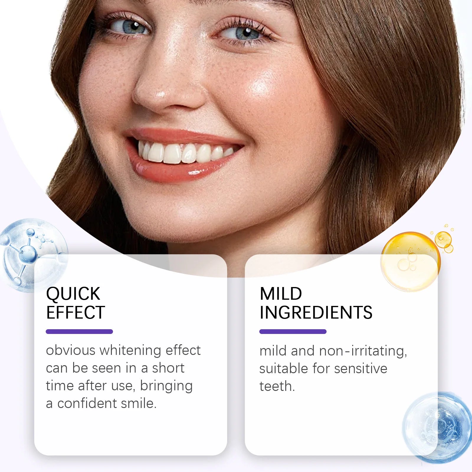 Purple Teeth Whitening Strips – Enamel-Safe Whitening & Sensitivity Reduction
