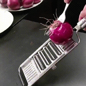 4-in-1 Stainless Steel Vegetable Slicer & Shredder Grater Set