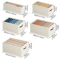 Oxford Fabric Storage Box | Foldable Wardrobe Organiser