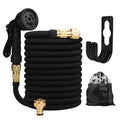 Expandable Garden Hose with Metal Connectors — High Pressure