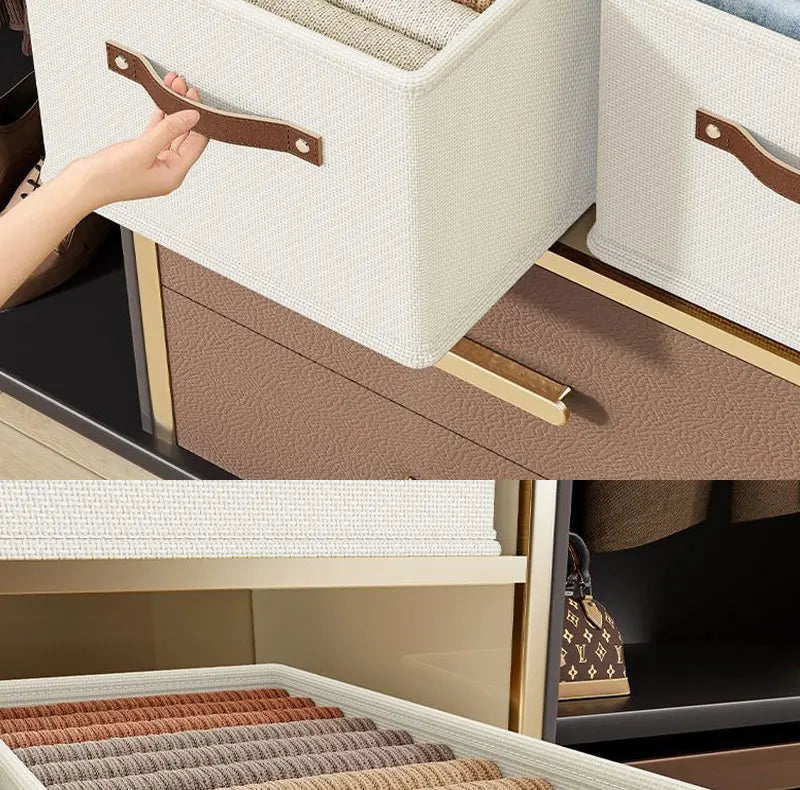 Oxford Fabric Storage Box | Foldable Wardrobe Organiser