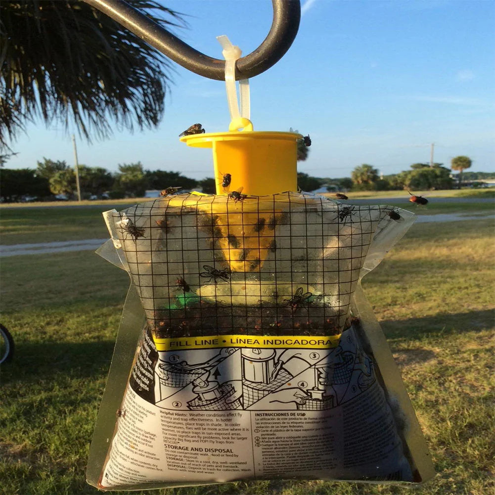 Disposable Hanging Fly & Mosquito Trap Bag (Outdoor)