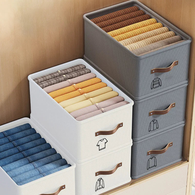 Oxford Fabric Storage Box | Foldable Wardrobe Organiser