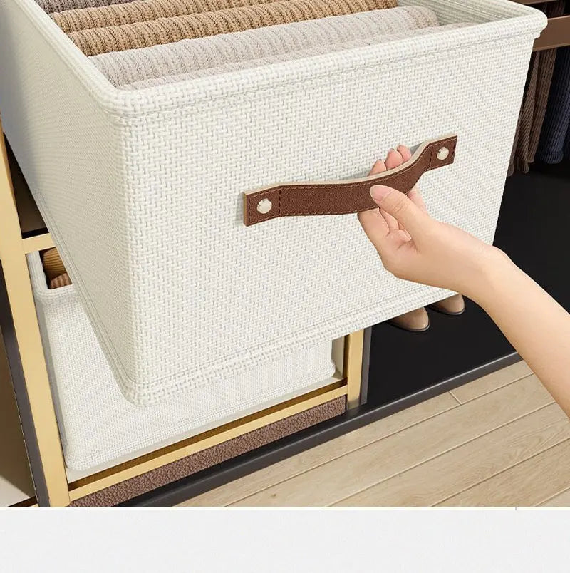 Oxford Fabric Storage Box | Foldable Wardrobe Organiser