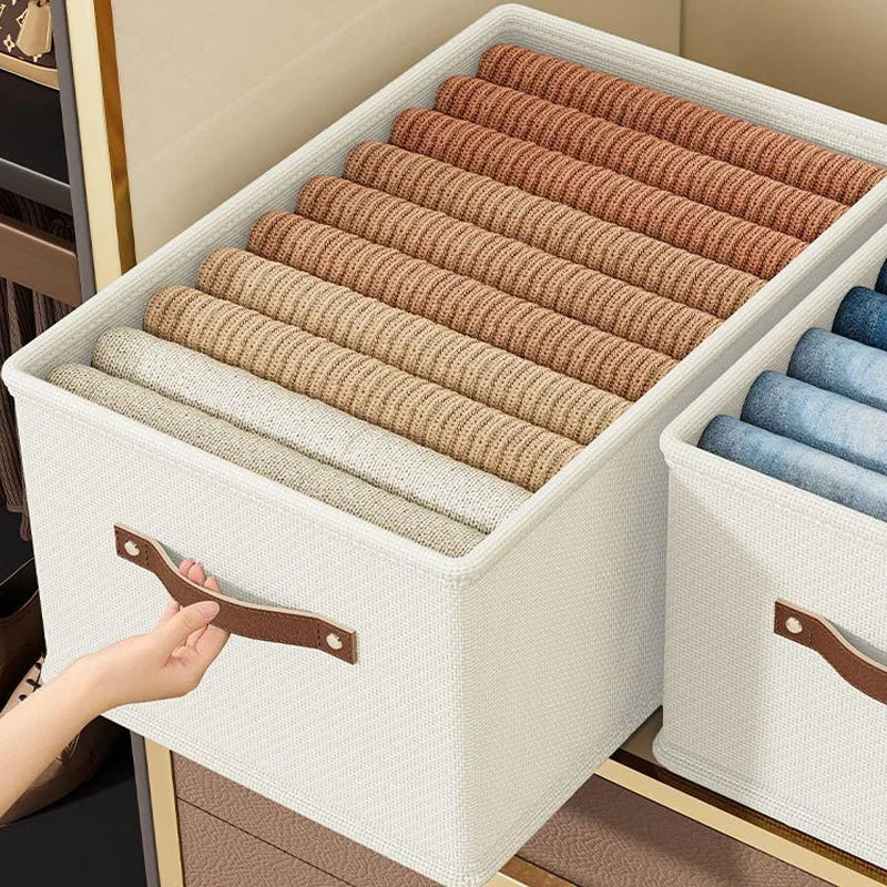 Oxford Fabric Storage Box | Foldable Wardrobe Organiser